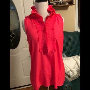 NWT.  Vibrant Pink J. Crew Top